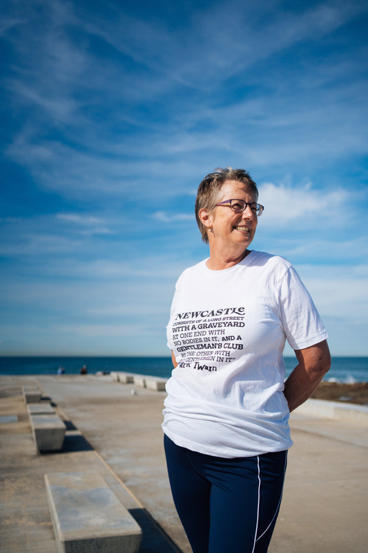 Mark Twain's Newcastle quote T-shirt